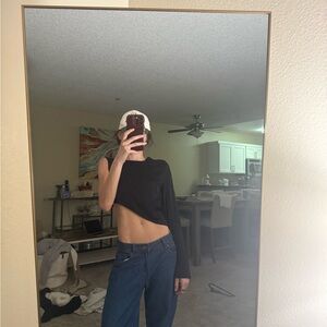 Edikted Black Asymmetrical Top